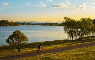 Canberra cycle path